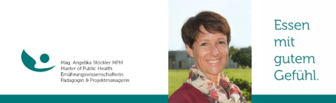 Mag. rer. nat.. Angelika Stöckler - Ernährungswissenschfterin, Pädagogin, Projektentwicklerin, Master of Public Health